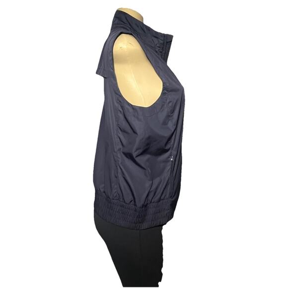 Ralph Lauren Golf Women's Vest Large Full Zip Navy Blue Large Logo Activewear - Picture 4 of 14